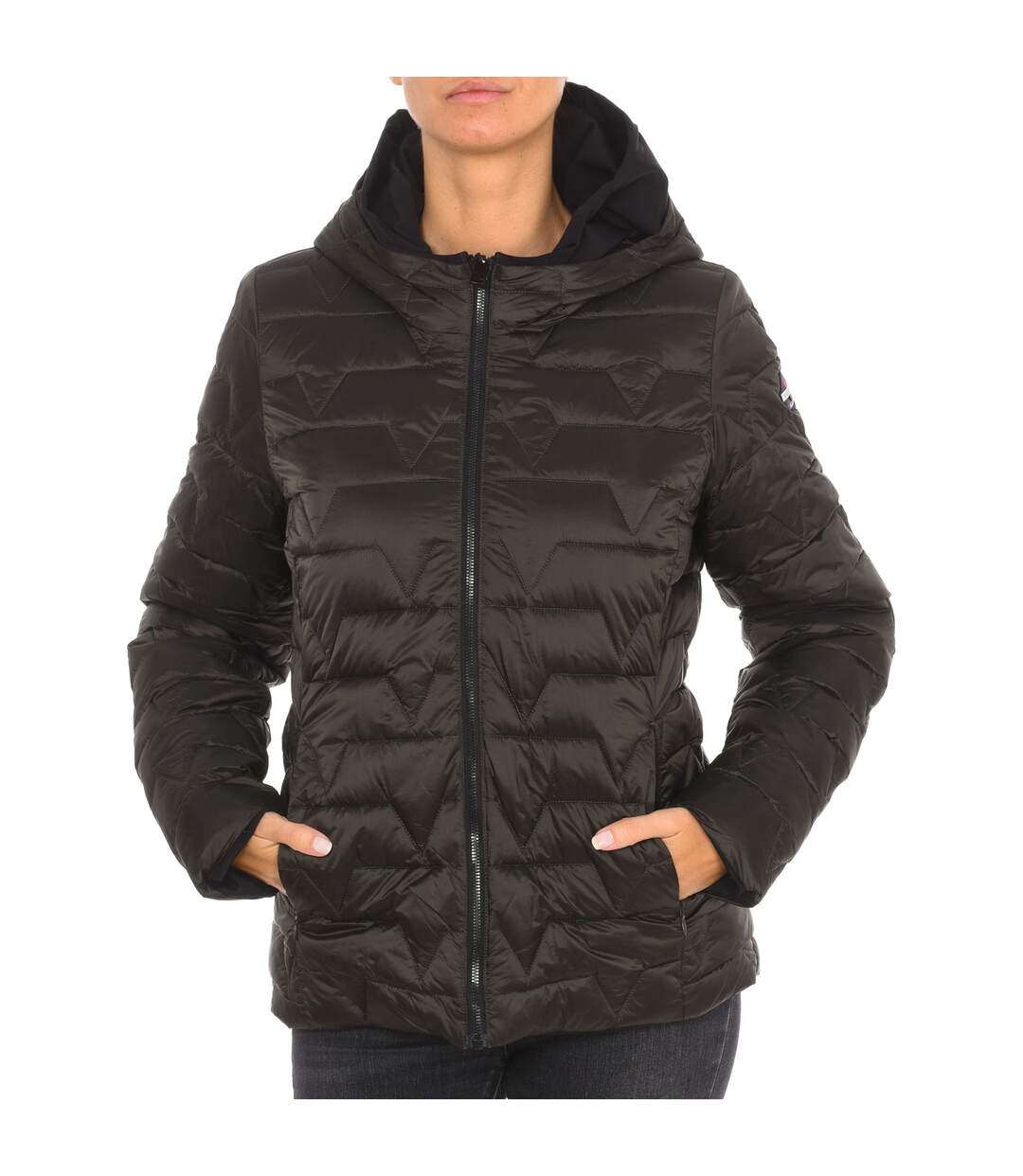 Reversible waterproof jacket AWF21279 women-1