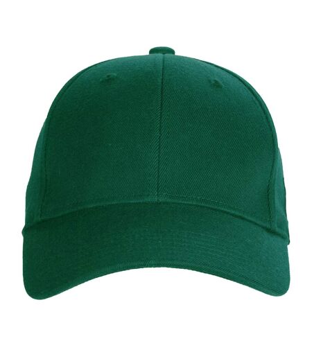 Casquette de baseball 100% coton épais adulte unisexe vert forêt Beechfield