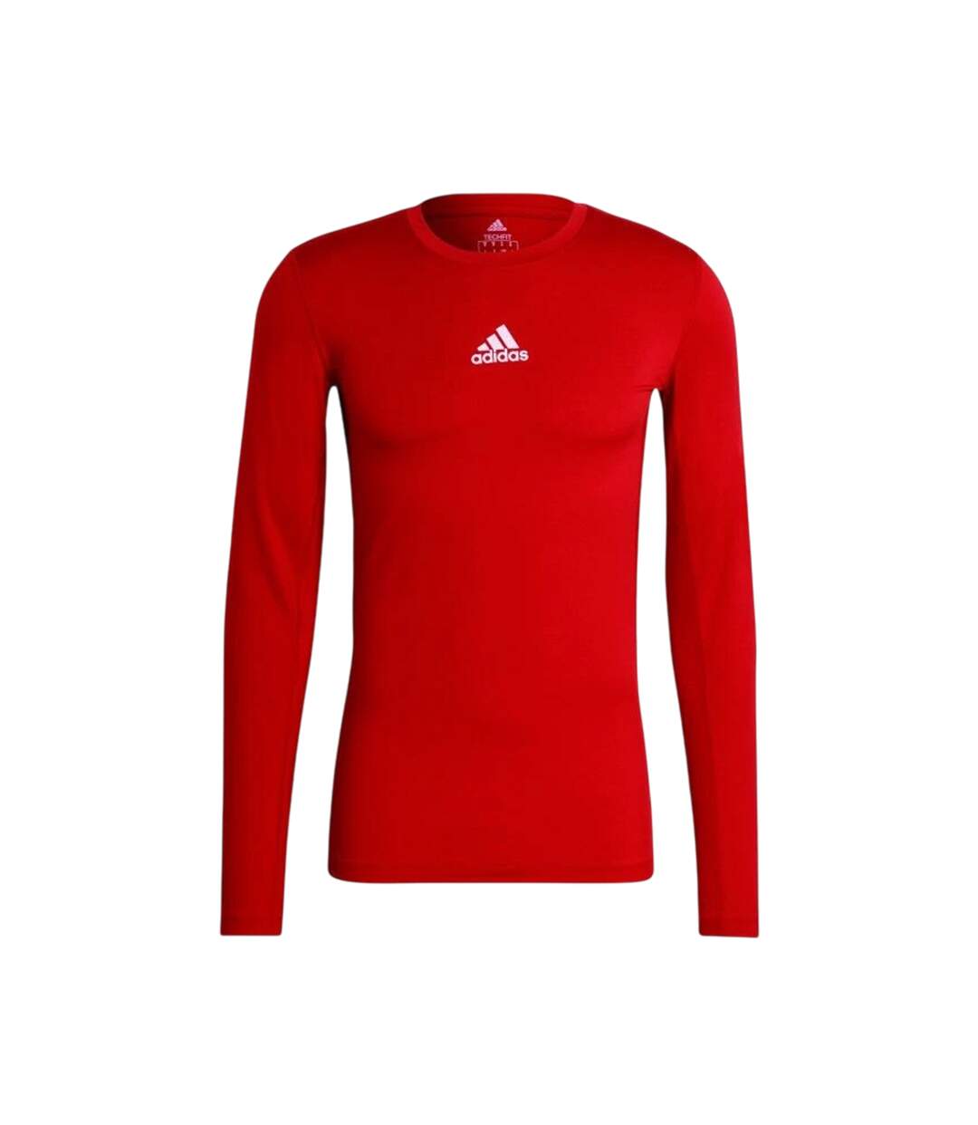 T-shirt Manches Longues Homme Rouge Adidas-2