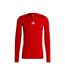 T-shirt Manches Longues Homme Rouge Adidas-2