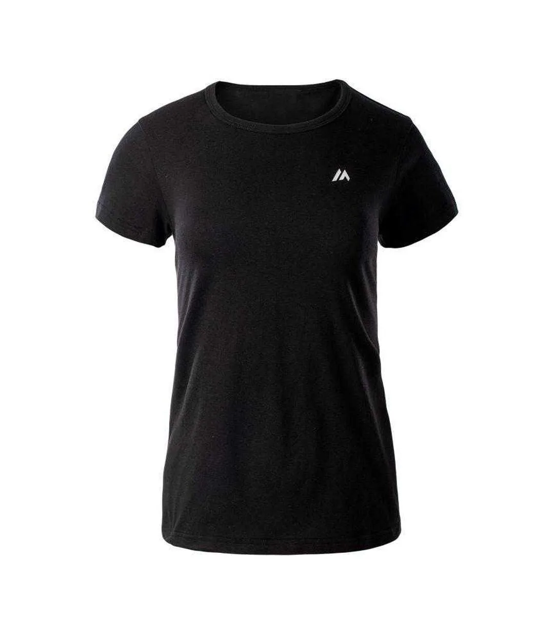 T-shirt Manches Courtes Mando Femme Noir Martes-1