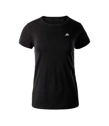 T-shirt Manches Courtes Mando Femme Noir Martes