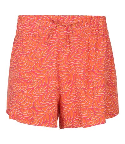 Womens/ladies vibe leaves shorts pink Mountain Warehouse