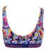 Ladies Colourful Comfy Cotton Bralette | Soft Everyday Wireless Bra Top-2