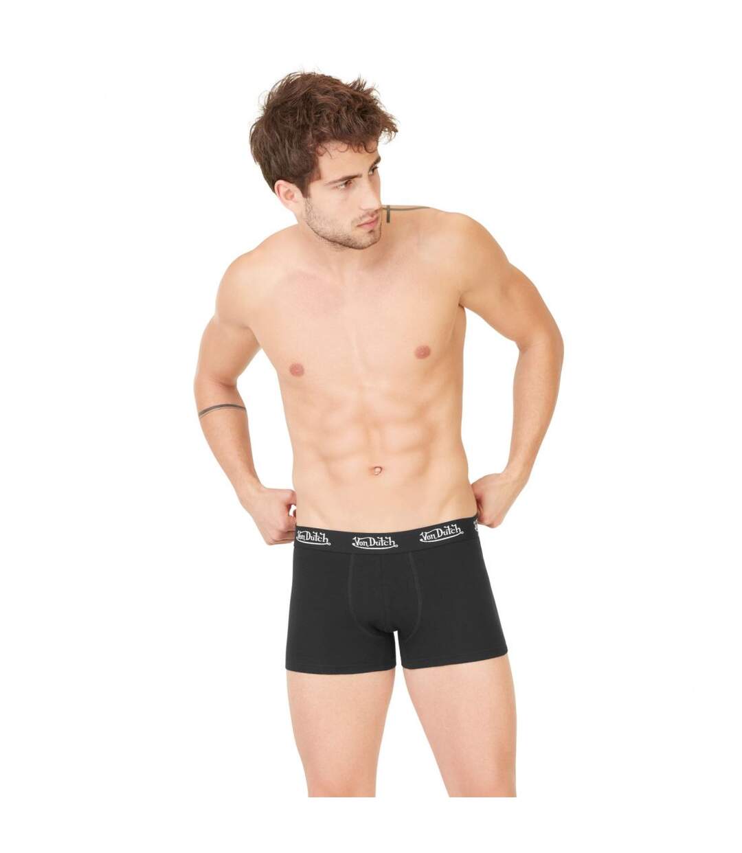 Lot de 3 Boxers Von Dutch homme Noir