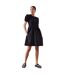Dorothy Perkins Womens/Ladies Poplin Smock Mini Dress (Black) - UTDP2245