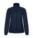 B&C Womens/Ladies ID.601 Hooded Showerproof Windbreaker Jacket (Navy) - UTRW3523