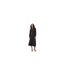 Robe Mi-longue Manches Longues Motif/style À Pois Kimmy Femme Noir Finery-1