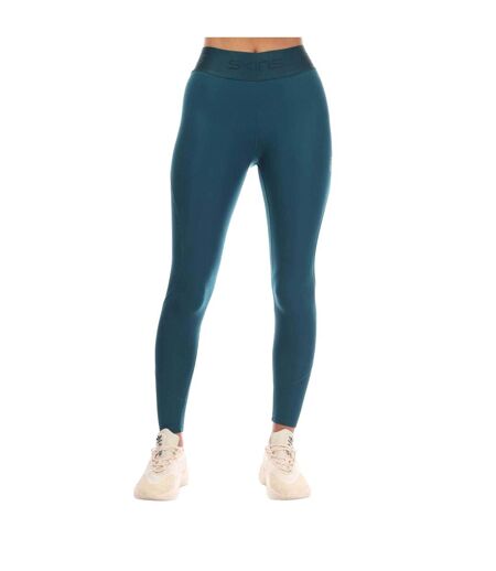 Womens/ladies Series-2 Long Leggings Teal Skins