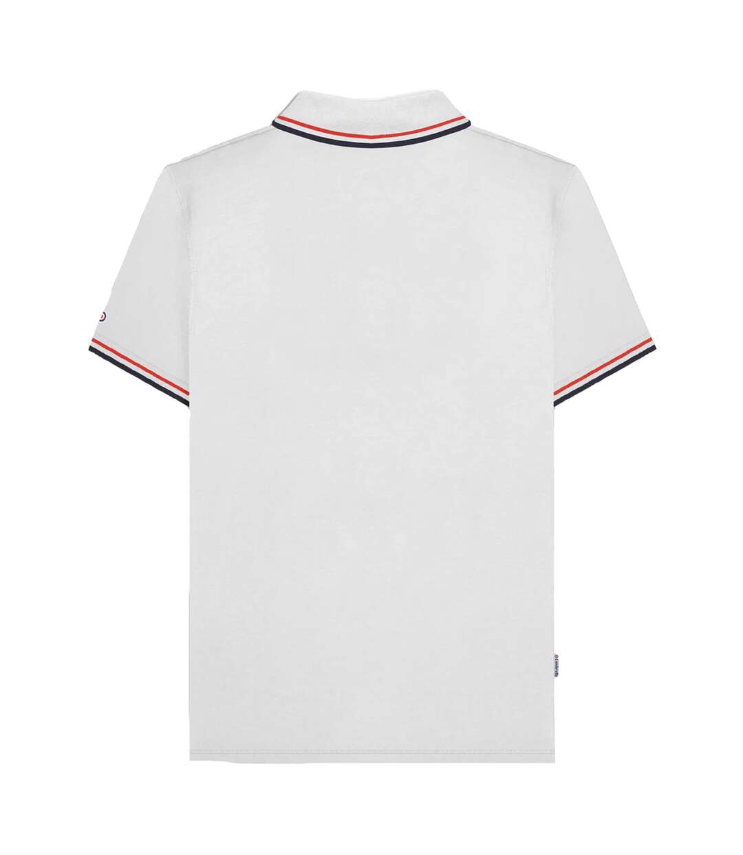 Polo Ss25 Homme Blanc Rouge Bleu Marine Lambretta-2