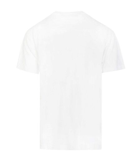 T-shirt Motif/style Feuille Classic Homme Blanc Jaune Palm Angels