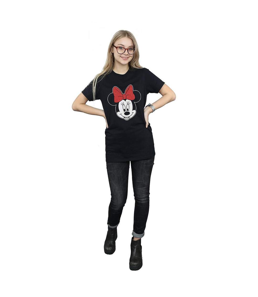 Disney - T-shirt - Femme (Noir) - UTBI1274-2