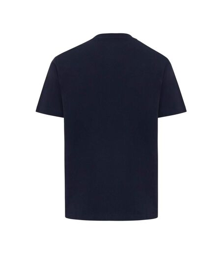 Unisex adult teide recycled cotton t-shirt navy Iqoniq