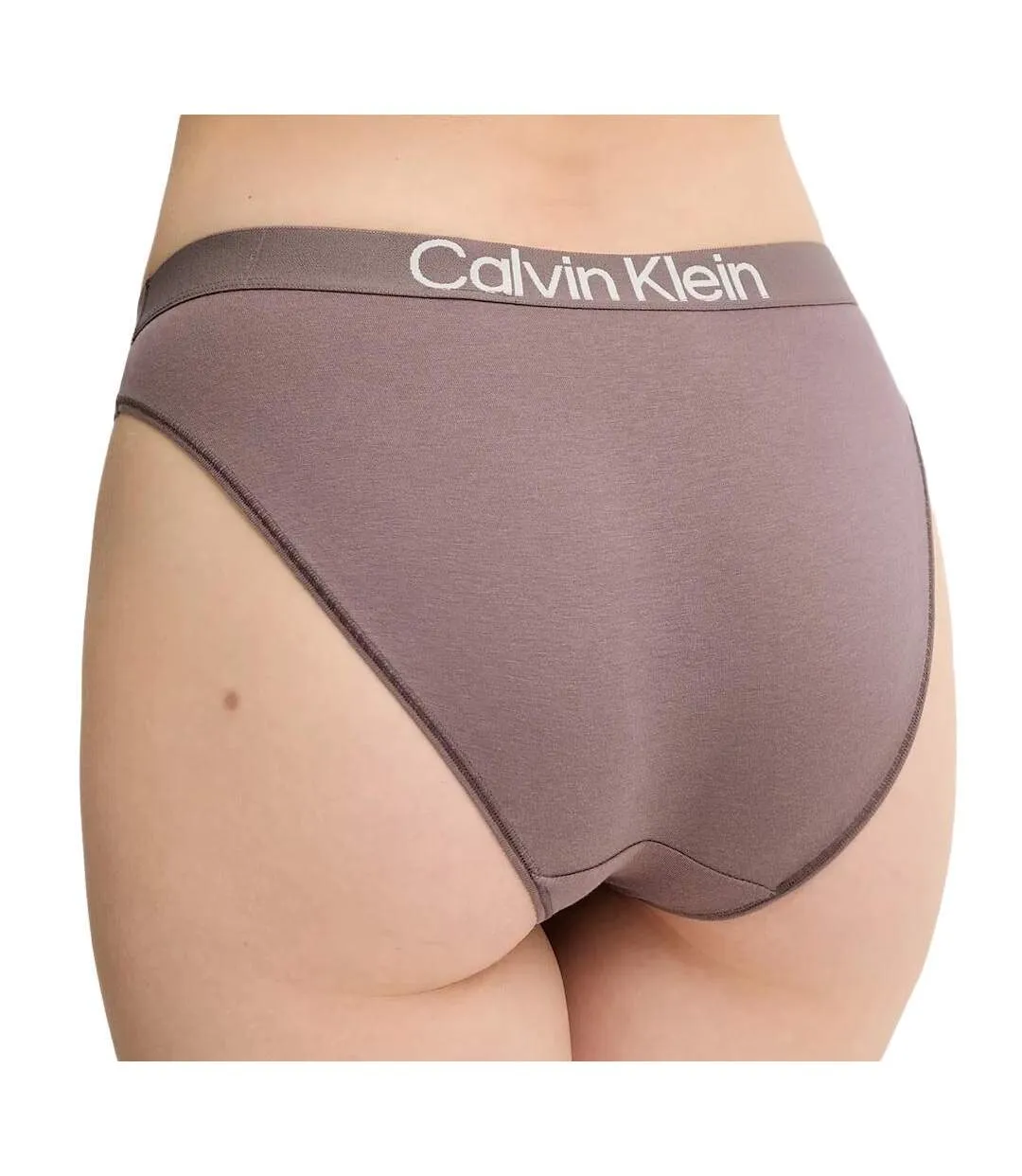 Culotte marron femme calvin klein jeans bikini-2