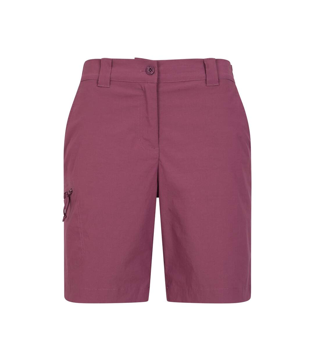 Womens/ladies hiker stretch shorts berry Mountain Warehouse-1