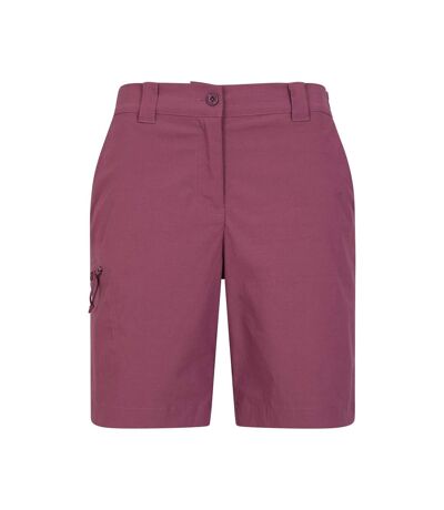 Mountain Warehouse Womens/Ladies Hiker Stretch Shorts (Berry) - UTMW744