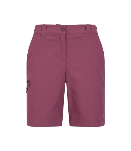 Mountain Warehouse Womens/Ladies Hiker Stretch Shorts (Berry) - UTMW744