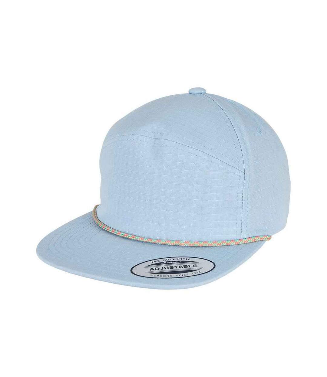 Casquette de baseball bleu clair Flexfit-4