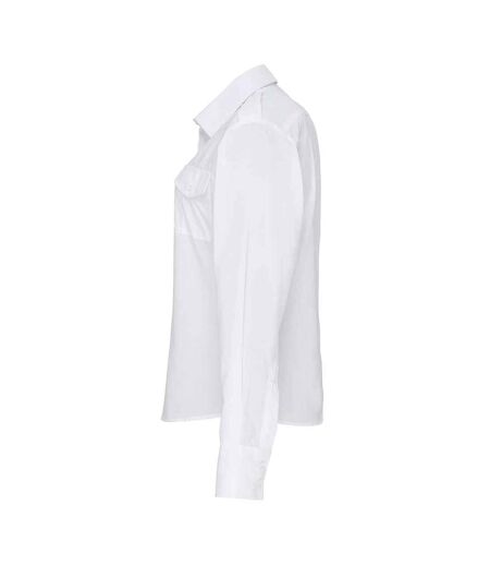 Chemise Pilote Femme Blanc Premier