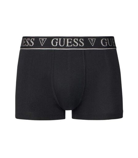 Boxers Motif/style Logo Contrasté Homme Noir Guess