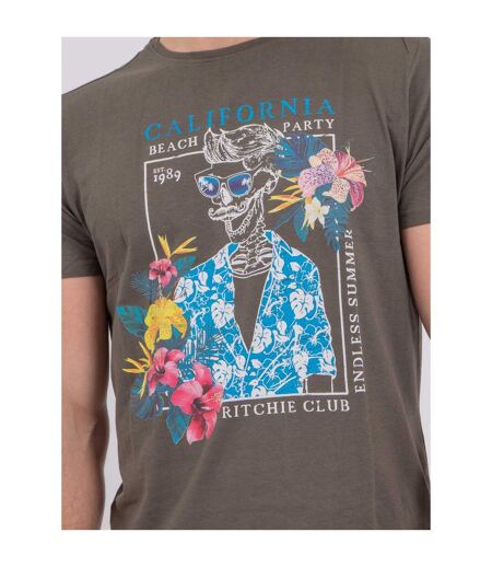 T-shirt manches courtes col rond pur coton NUMILAN