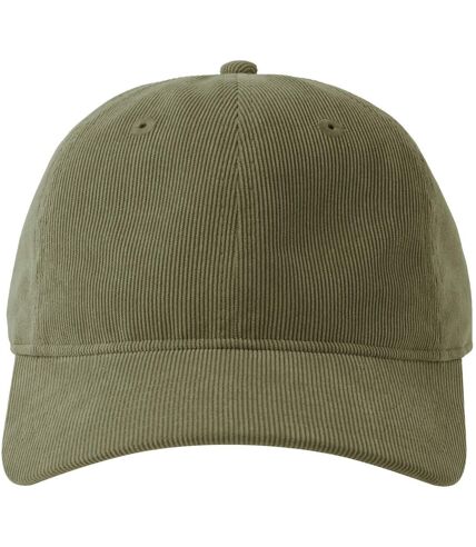 Atlantis Unisex Adult Creep S Corduroy Recycled Baseball Cap (Olive) - UTAB563