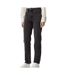 Jean noir délavé femme calvin klein jeans straight-1
