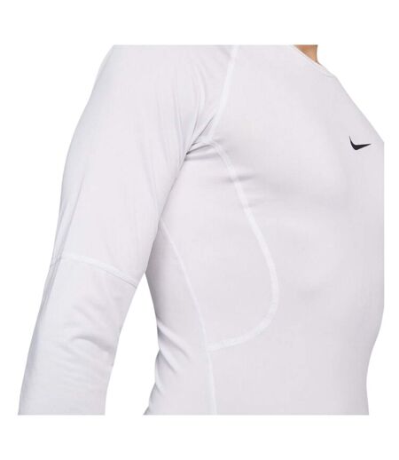 Haut Thermique Manches Longues Pro Homme Blanc Nike