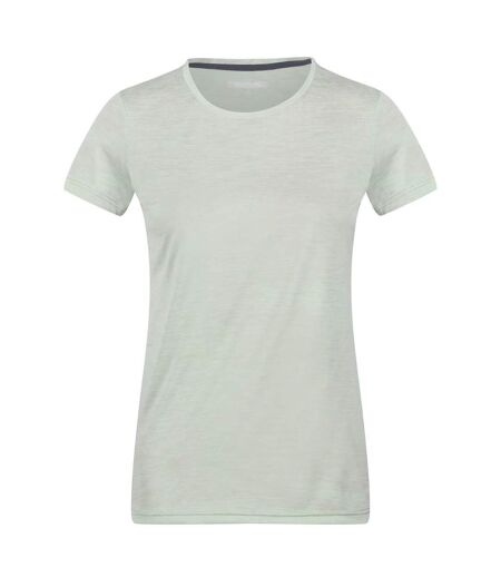 Womens/ladies Fingal Edition Jersey Moisture Wicking T-shirt Green Regatta