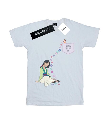 Disney - T-shirt MULAN ALWAYS HERE FOR YOU - Femme (Blanc) - UTBI18056