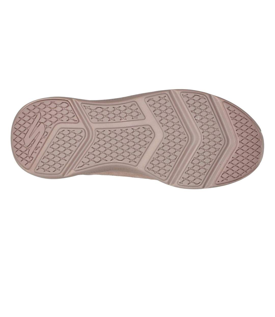 Womens/ladies Otg Elevate High Top Trainers Mauve Skechers-4