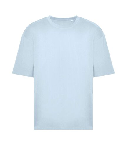 Mens 100 oversized t-shirt sky blue Awdis