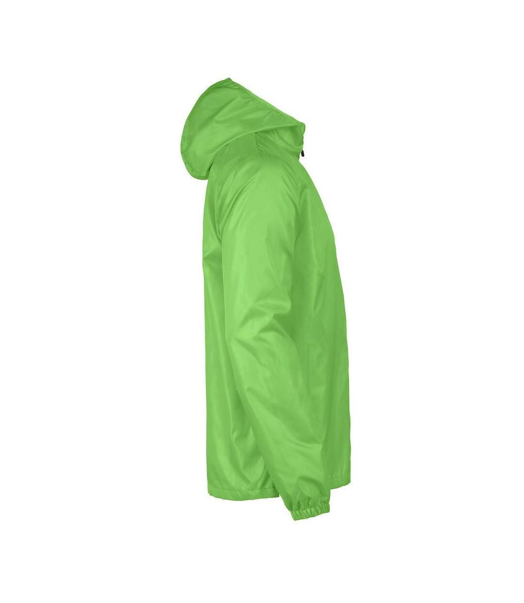 Mens Fastplant Waterproof Jacket Lime Printer RED-3