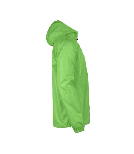 Mens Fastplant Waterproof Jacket Lime Printer RED