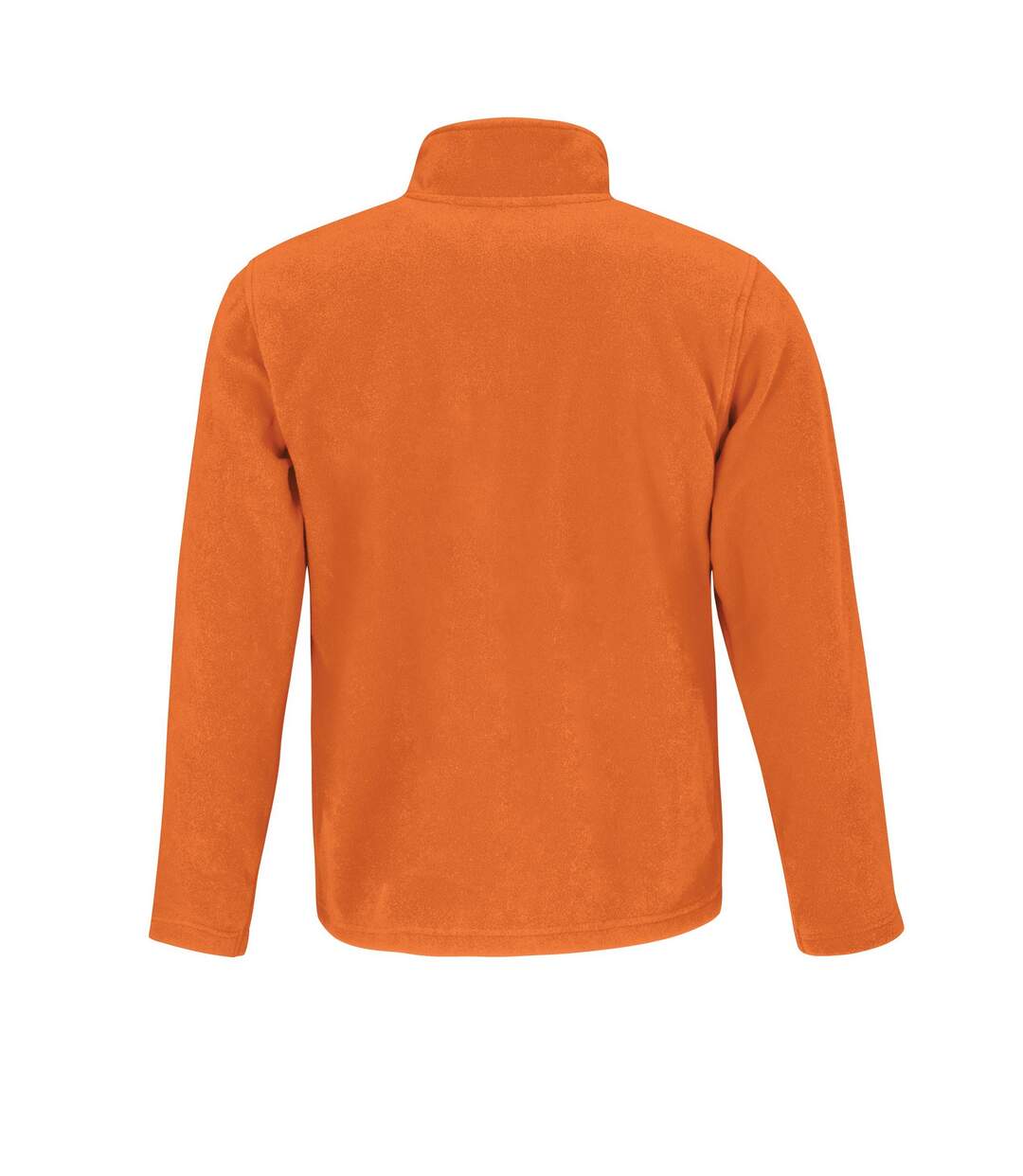 Mens id.501 fleece jacket pumpkin orange B&C-2