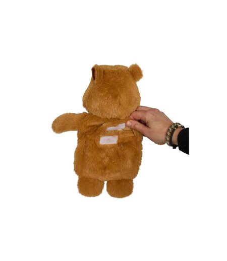 Bouillotte Peluche Micro-Ondable Capybara 34cm Marron