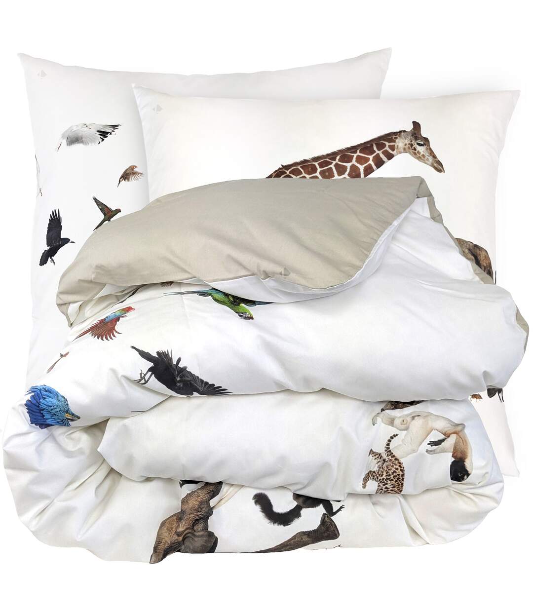 Parure de lit percale de coton NOÉ-2