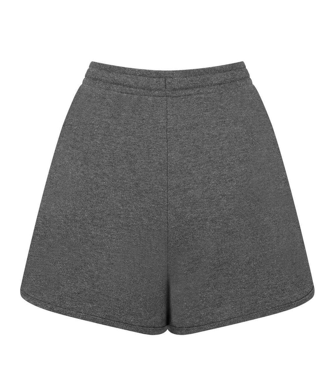 Womens/ladies Lightweight Shorts Charcoal Slazenger-2
