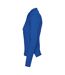 SOLS Womens/Ladies Podium Long Sleeve Pique Cotton Polo Shirt (Royal Blue)