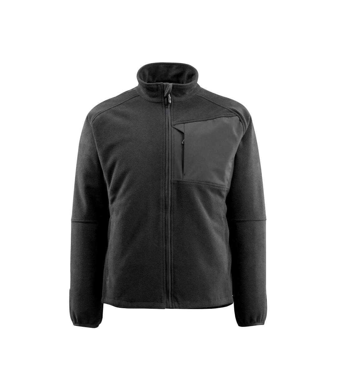 Mens Unique Marburg Fleece Jacket Black Mascot-1