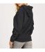 Womens/ladies Drawstring Hoodie Charcoal Brave Soul-3