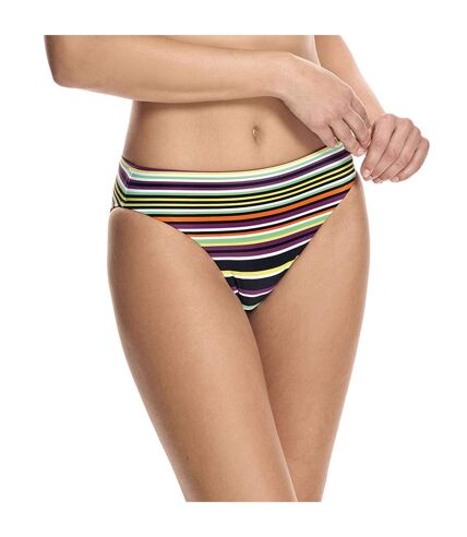 Women's high leg bikini bottom W231055