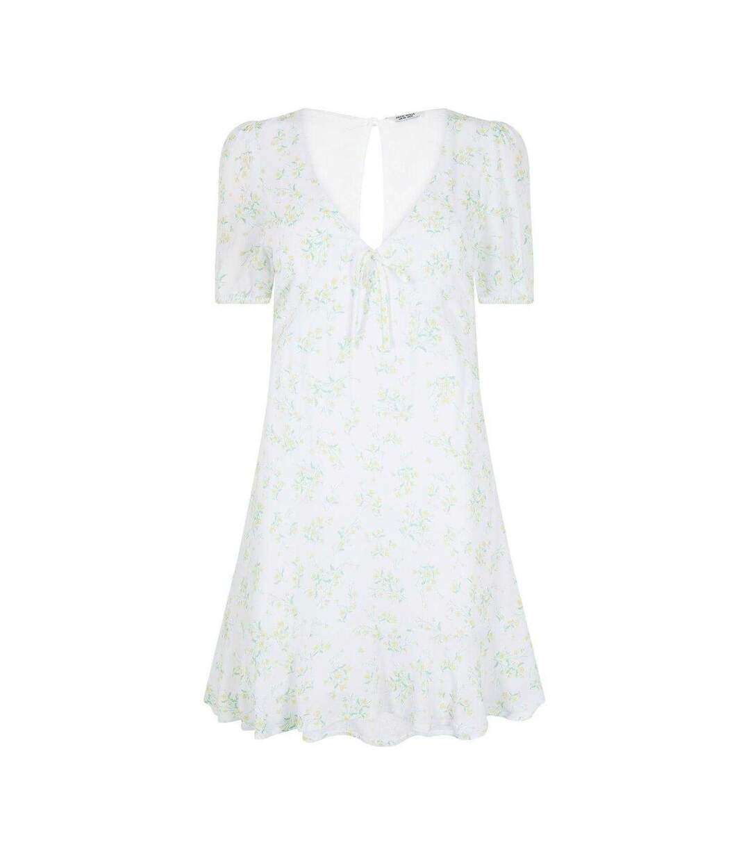 Robe Courte Motif/style Petites Fleurs Femme Blanc Jack Wills-1