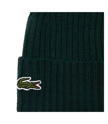 Bonnet Vert Foncé Homme Lacoste RB0001 - Taille unique