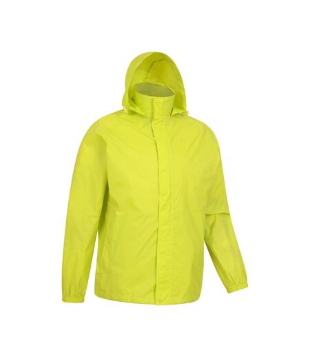 Mens Pakka Ii Waterproof Jacket Lime Mountain Warehouse