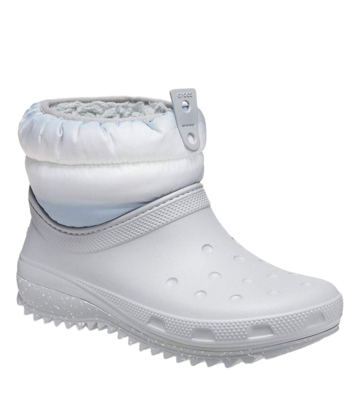 Crocs Womens/Ladies Classic Neo Puff Shorty Ankle Boots (Light Grey/White) - UTFS8394