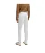 Mens Kaito Organic Cotton Sustainable Slim Trousers White Boss-3