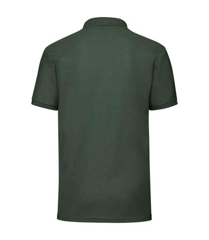 Polo homme vert bouteille Fruit of the Loom