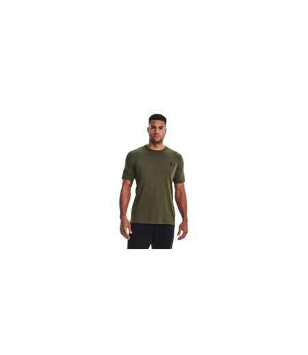T-shirt Motif/style Logo Sur Poitrine Sportstyle Homme Vert Olive Under Armour