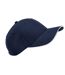 Casquette De Baseball Team Sports-tech Bleu Marine Français Blanc Beechfield-2